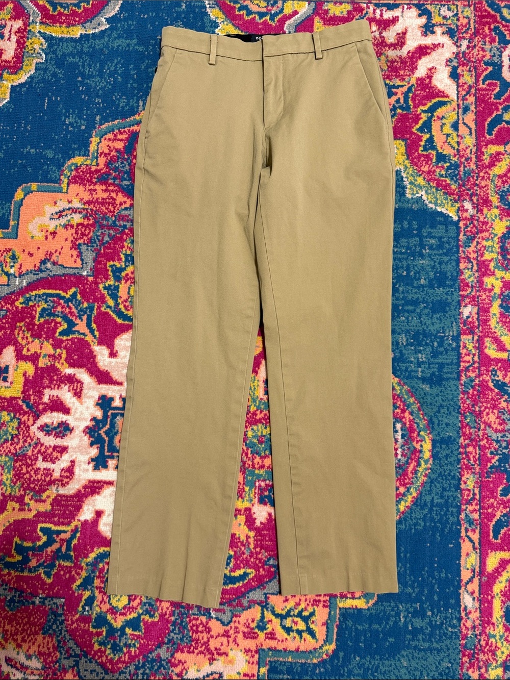 Dockers Men's Straight Fit Chinos in Khaki Tan size 29 x 30